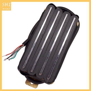 [Shiwaki] Còn hàng Twin Humbucker Pickup dành cho phụ kiện đàn Guitar điện, màu đen