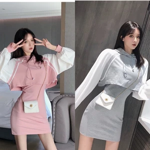 Set Croptop 2 dây áo mũ siêu cá tính