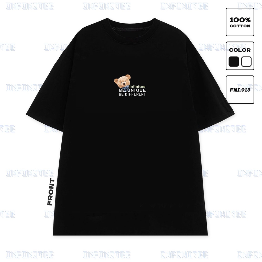 Áo thun INFINITEE Fni0913, Thun 100% Cotton - form rộng Unisex.