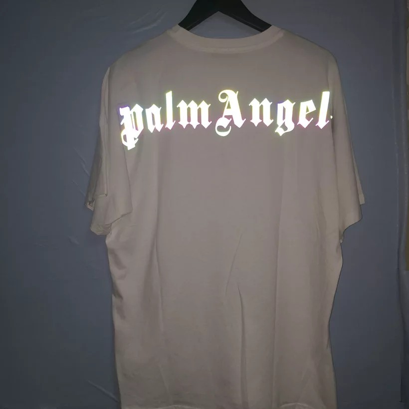 Áo thun Stee Cổ tròn Phản quang 7 màu PALM ANGELS Localbrand CVCVNI Unisex Menwear