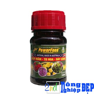 Phân Cá KHÔNG MÙI PowerFeed 100ml - Siêu Đẻ Nhánh