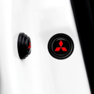 Bộ 4/8/12 Miếng Dán Silicon Chống Sốc Cho Xe Hơi Mitsubishi Asx Lancer Outlander Pajero Accessoires