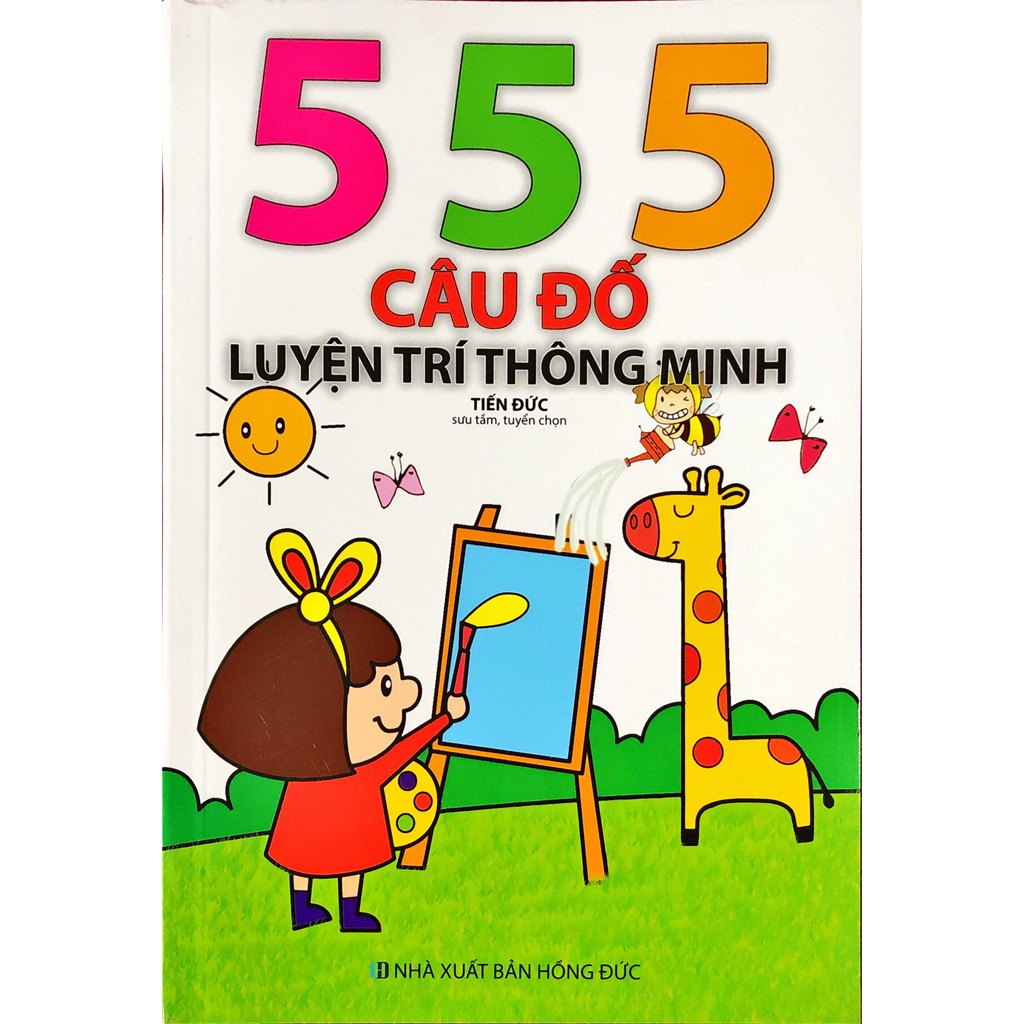 Sách - 555 câu đố luyện trí thông minh