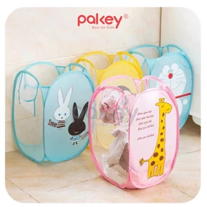 Giỏ Đựng Bóng Gấp Gọn, Giỏ Đồ Chơi Cho Bé Tiện Lợi Màu Sắc Đáng Yêu - Pakey Store