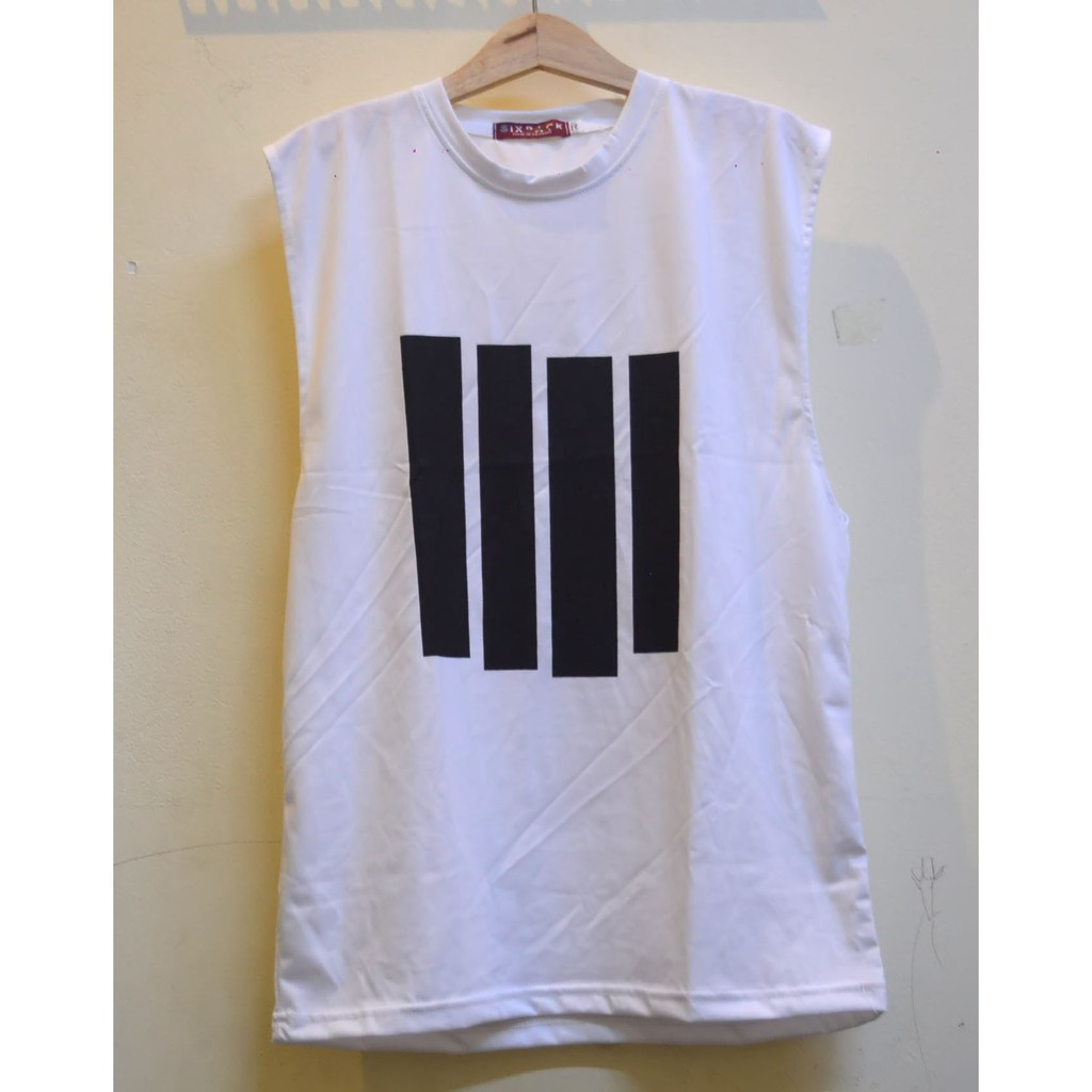 Áo thun Tanktop 4 sọc unisex