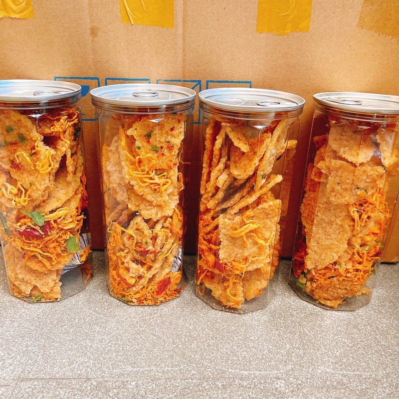 Cơm Cháy Chiên Mắm Lắc Khô Gà Lá Chanh - Hộp 300gr