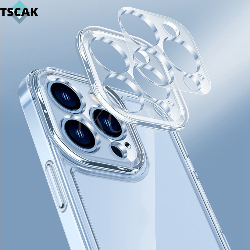 Ốp điện thoại vỏ không gian chất lượng cao cho Xiaomi 14 13T 13 Pro X6 M6 Pro Poco C65 Vỏ bảo vệ toàn diện chống rơi trong suốt