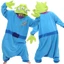 Người ngoài hành tinh Unisex Trang phục hóa trang Onesie Đồ ngủ Váy lạ mắt Bộ đồ ngủ