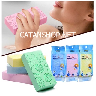 Miếng tắm tẩy tế bào chết Miếng mút tắm bọt biển kỳ ghét sạch da chết hiệu quả Bông tắm mềm mại GD517-MutTamBB