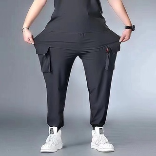 Quần Dài Dáng Rộng Phối Túi Lớn 42-150KG Thời Trang Cá Tính Cho Nam