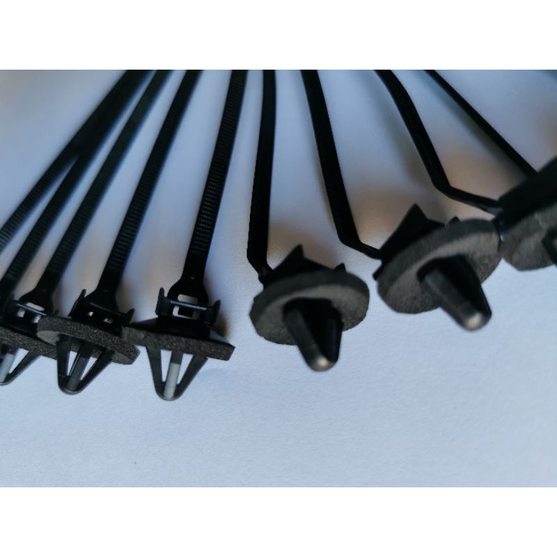 dây rút ghim nhựa, dây thít chuyên dùng cho ô tô 10 cái . 5mm×170mm lỗ ...