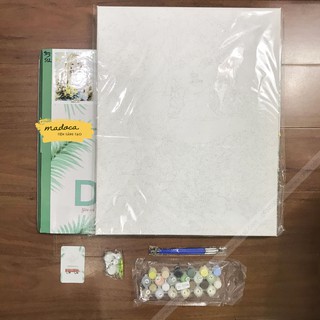 Tranh tô màu theo số hóa Madoca có khung 40x50cm ngày em đẹp nhất T512