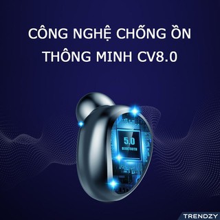Tai nghe Bluetooth AMOI F9 TWS 5.0 bản QUỐC TẾ không dâycảm ứng chống