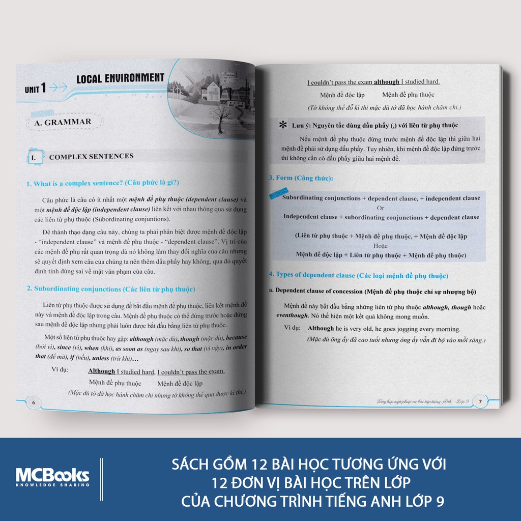 Sách - Tổng Hợp Ngữ Pháp Và Bài Tập Tiếng Anh Lớp 9