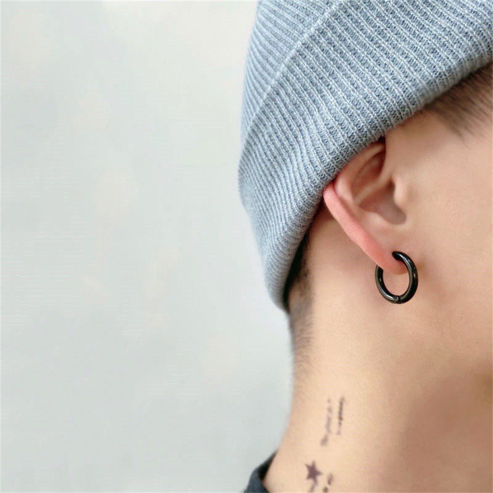 Khuyên Tai Kẹp, Khuyên Mũi, Môi Không Cần Xỏ Nam Nữ Unisex Tròn Circle Basic - Horizon