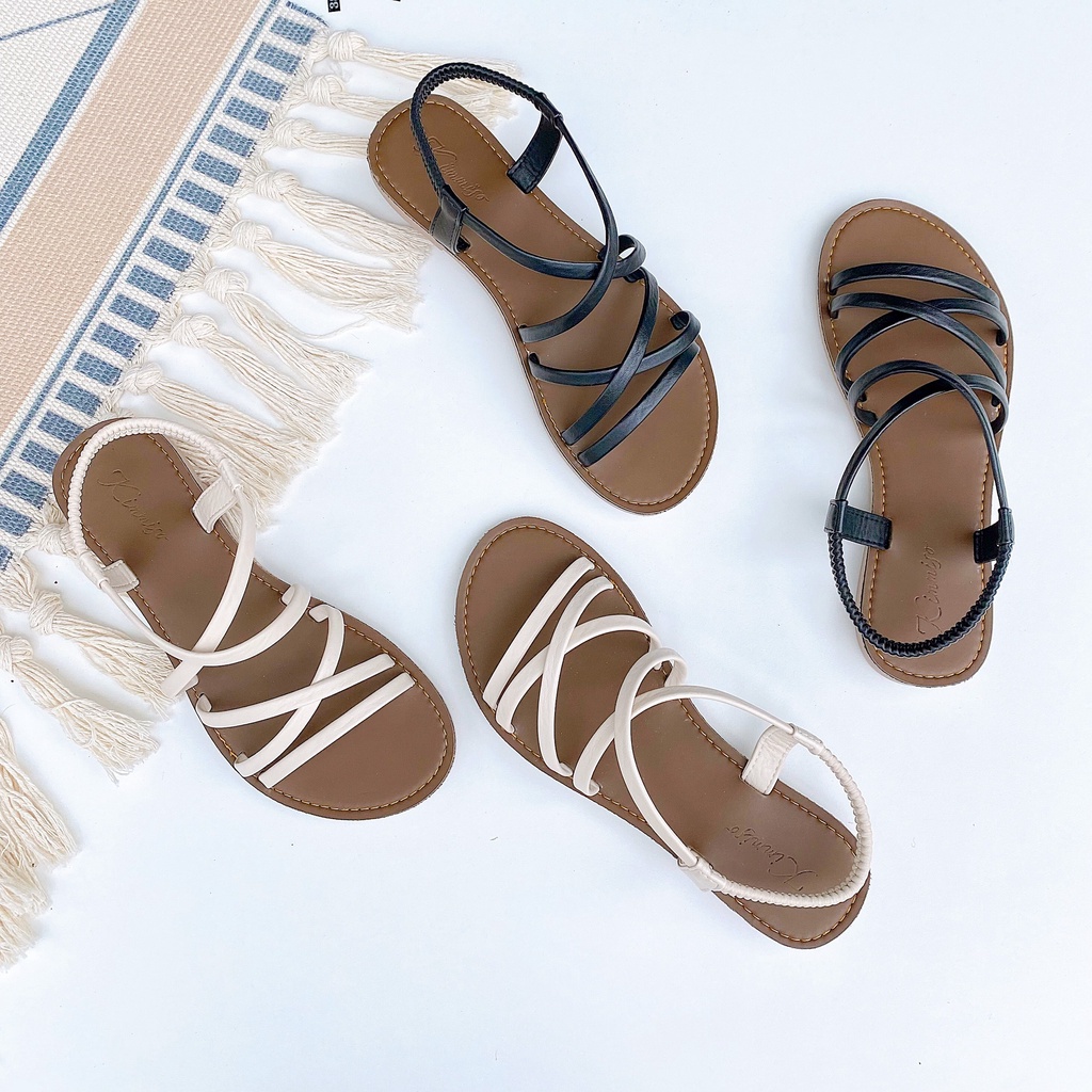 Mô tả Dép Birken sandal nữ dây xỏ ngón Detaunisex thời trang đi biển dễ thương - SX02 - 1