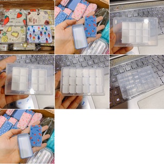 [Có sỉ & lẻ] Hộp nhựa và ô pan nhỏ đựng màu nước nhiều size 0.5ml/ 1ml/ 2ml/ 3.2ml 🐻💕💕🌸