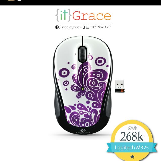 CHUỘT KHÔNG DÂY LOGITECH M325 | Shopee Việt Nam