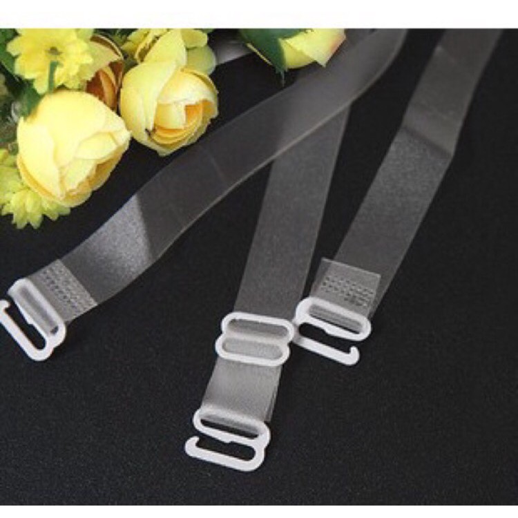 Dây Áo Lót Trong Suốt sợi dẹt (sợi phở)
