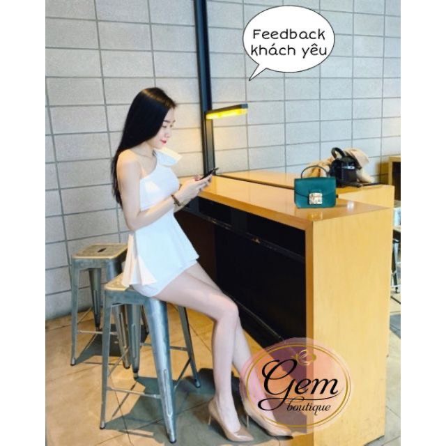 SET ÁO BĂNG NGỰC VAI NƠ KÈM QUẦN SANG CHẢNH LIAM SET