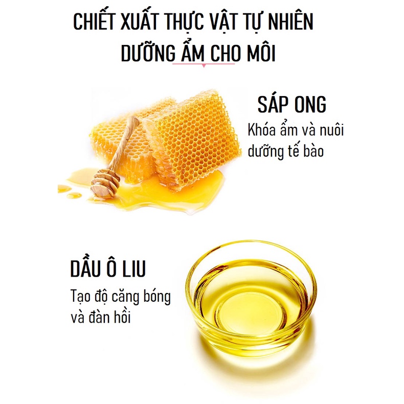 Son Dưỡng Môi M'AYCREATE Chống Nước Không Phai Đổi Màu Theo Nhiệt Độ
