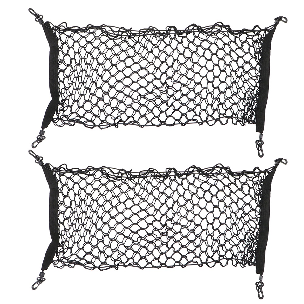 2pcs Elastic Car Truck Cargo Nets Cargo Organizer Storage Net Mesh Rear Car Net Shopee Việt Nam