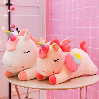 ( TẶNG QUÀ ĐÈN NGỦ CẮM )Gấu Bông Lớn Kỳ Lân, Hàng Cao Cấp Mềm Mịn Size 60cm MEILI STORE