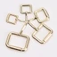 CPINCP 1 / 2 / 5 Phụ kiện sửa chữa khóa kim loại 13 / 16 / 20 / 25 / 32mm Phụ tùng đai đeo tay hạng nặng