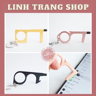 Móc Khóa Đa Năng (Cảm Ứng Điện Thoại, Kéo Nắm Cửa Tránh Bụi Bẩn) 😲😲😲