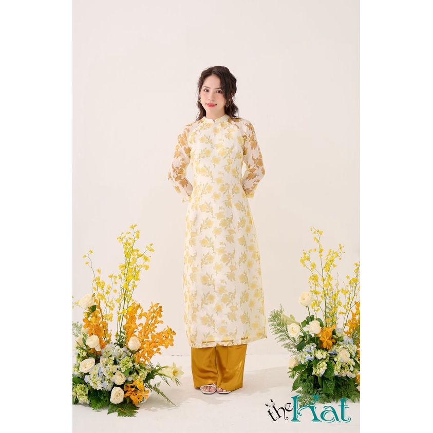 Quần lụa Áo dài The Kat House không nhăn, vải lụa dày đẹp, phối áo dài lên form cực xinh, nhiều size nhiều màu