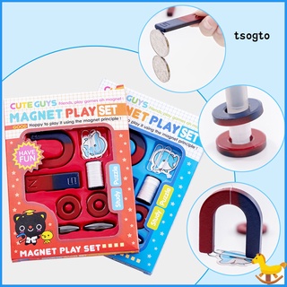 Tsogto set 10 Nam Châm Đồ Chơi Giáo Dục Chống Mài Mòn Dễ Sử Dụng Cho Bé