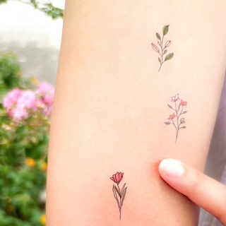 [Botanical Collection] Set 20 Hình Xăm Dán Tạm Thời Chống Nước Dính Dính
