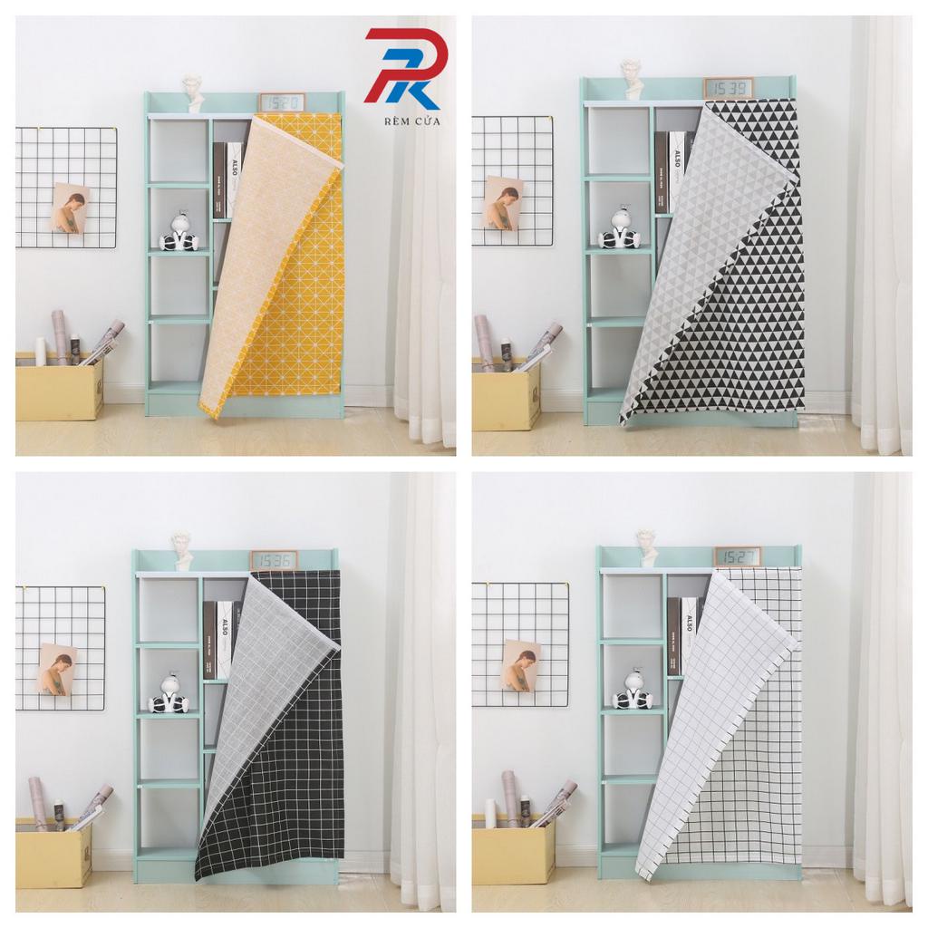Rèm Canvas Dán Tường Đa Năng, Dán Tủ, Rèm Che RPK001 | Shopee Việt Nam