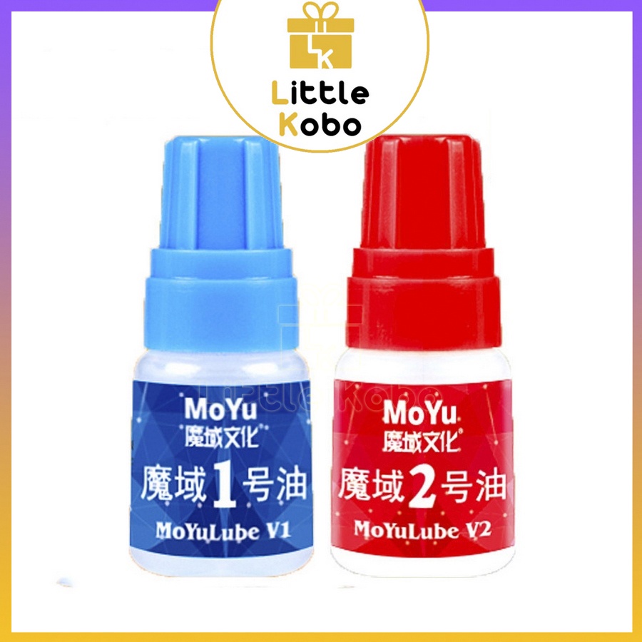 Dầu Bôi Trơn Rubik MoYu Lube V1 V2 V3 5ml Phụ Kiện Rubic Đồ Chơi Trí Tuệ Trẻ Em Phát Triển Tư Duy