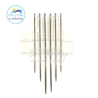 (157-084) Vỉ 6 Kim Khâu Tay Lỗ Kim Lớn Hở Bên Hông Dễ Dàng Xỏ Chỉ Nhiều Kích Cỡ Đa Năng