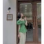 Set Áo Xanh Chun Ngực Mix Quần Suông Be Có Ảnh Thật Kèm Video