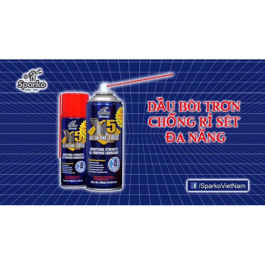 Sơn Xịt chống rỉ X5