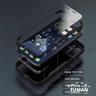 Ốp Điện Thoại Acrylic Cứng Chống Sốc Bảo Vệ 360 Độ Cho iPhone 11 Pro Max Mini XS Max X 8 7 Plus SE 2022 2020