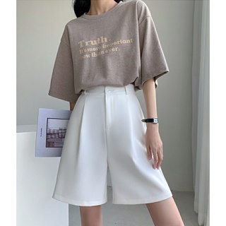 quần ống rộng lửng nữ lưng cao khóa trước 1 cúc, cạp bán chun vải tuyết mưa mềm mịn đẹp 900