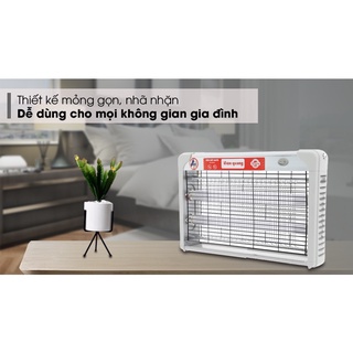 Đèn Bắt Muỗi Điện Quang ĐQ EML06L Chính Hãng Trang Bị 2 Bóng LED,  An Toàn Cho Người Dùng, BH 2 Năm