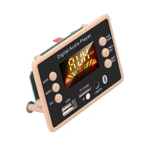 Mô Đun Giải Mã Âm Thanh Không Dây Bluetooth 5.0 Mp3 12v FM Radio Cao Cấp Đa Năng Cho Xe Hơi