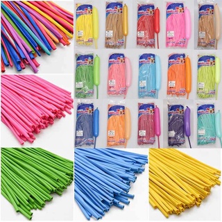Bóng dài Thái Lan 260 dùng vặn hình nghệ thuật bịch 100 quả (chọn màu)