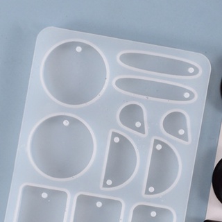 Khuôn silicone làm trang sức bông tai thủ công diy