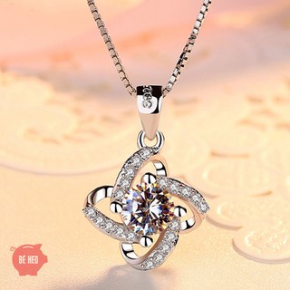 Bộ trang sức 🌺FREESHIP🌺 Bộ trang sức nữ Dây chuyền Bông tai 4 cánh BHB24