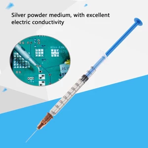 Bút Sơn Hanking Bạc Dán Keo Dẫn Điện Bút Sơn Bạc Sửa Chữa Bàn Phím PCB