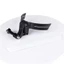 FANIELLAPOWELL Mũ bảo hiểm Chin Mount Thể thao ngoài trời Full Face Hỗ trợ di động Chân đế cho Hero 7 8 9 10 Đen