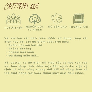 Vỏ gối nằm Cotton HÂN VÕ 50x70 cm họa tiết kẻ cao cấp, áo gối thoáng mát, mềm mại