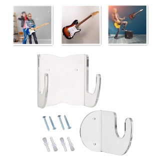 Zuo Treo Tường Đàn Guitar Móc Treo Acrylic Điện Bass Đứng Giá Chữ Ký Đàn Guitar Hiển Thị Giá Nhạc Cụ Sa