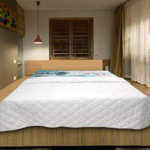 Ruột mền chần gòn 3 lớp cotton lụa Hàn Quốc Julia RM