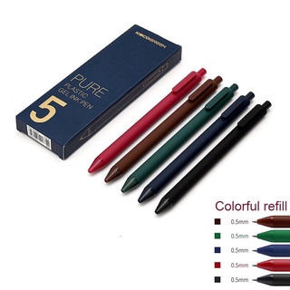 VPP - Bút Gel bấm trang trí 🐻💕 Viết Mực Màu ♥ Bán Lẻ 1 Cây và Set Hộp 5 Cây ♥ BUJO